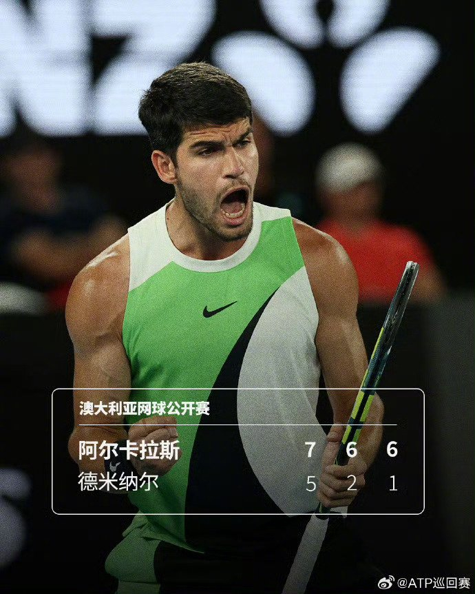 开云APP-阿尔卡拉斯首进澳网四强，实现四大满贯全四强|男单|1/4决赛|卡洛斯·阿尔卡拉斯|ATP巡回赛|米纳尔_新浪体育_新浪新闻